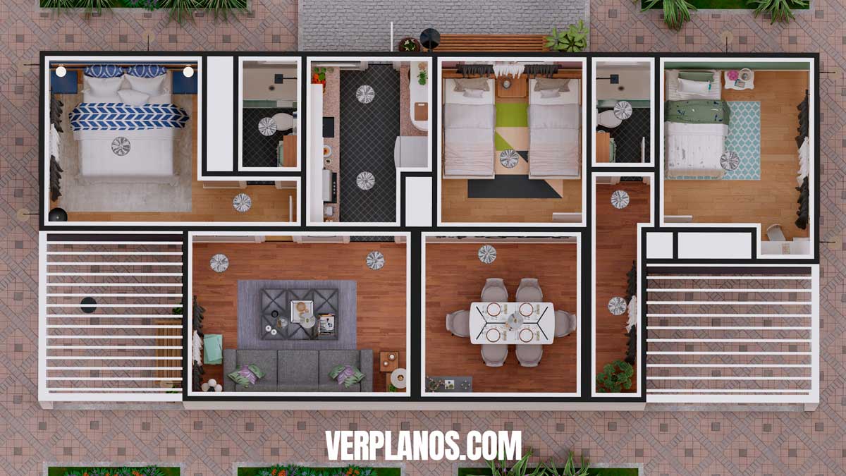 Vista previa de su planta