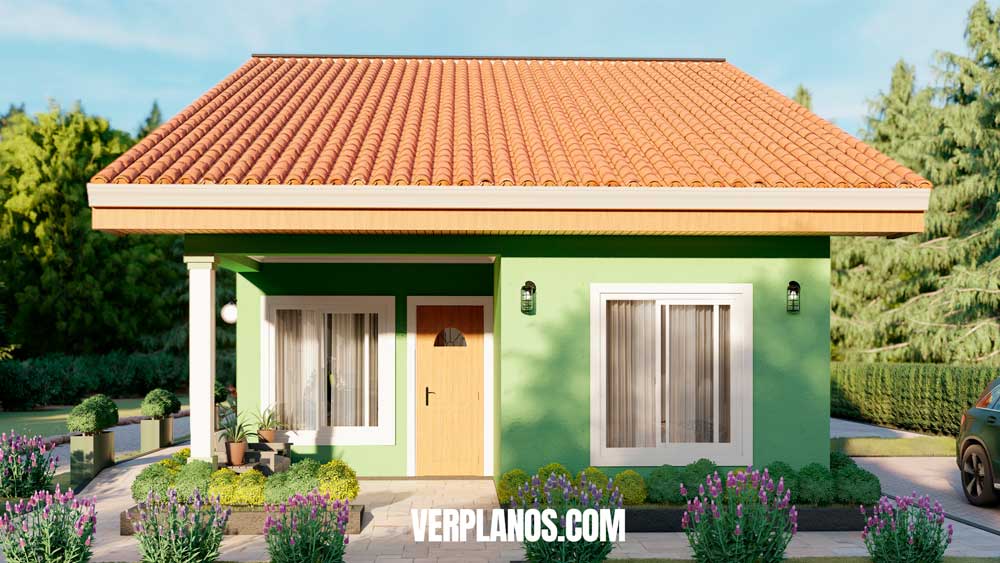 Vista previa de su fachada principal