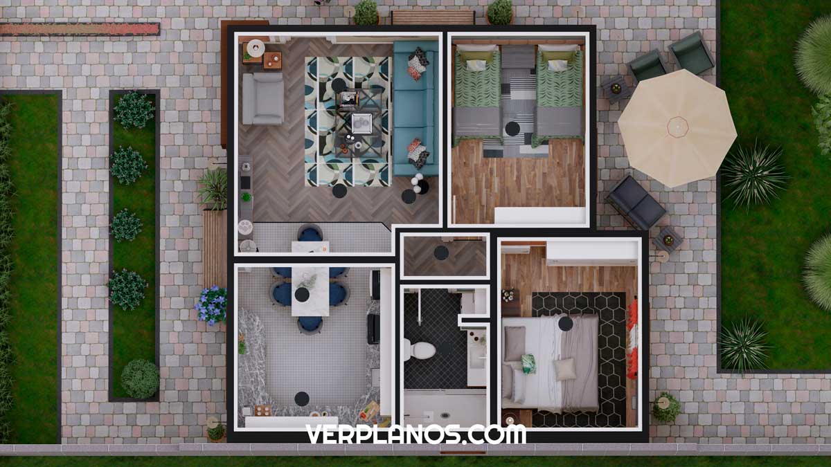 vista previa de su planta