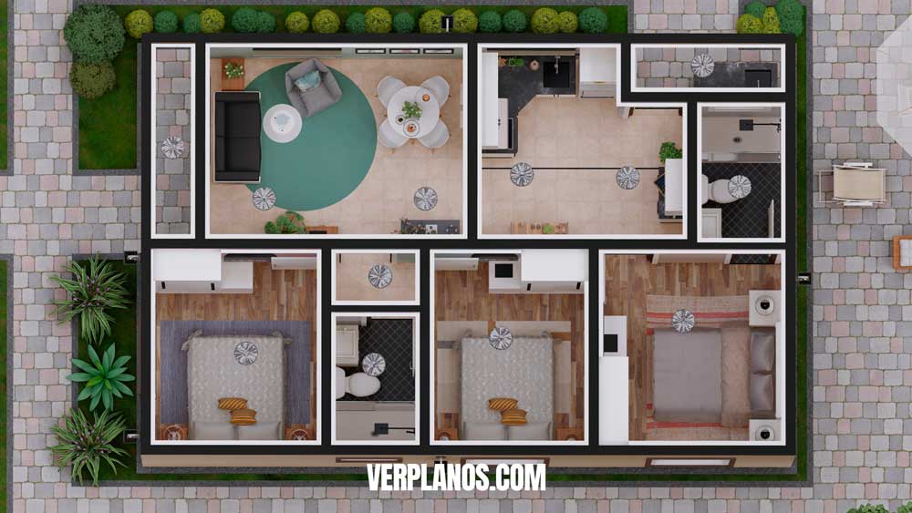 Vista previa en planta