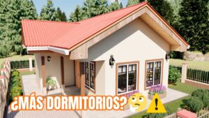 Diseño de Plano de Casa con distribución ¡Optimizada!